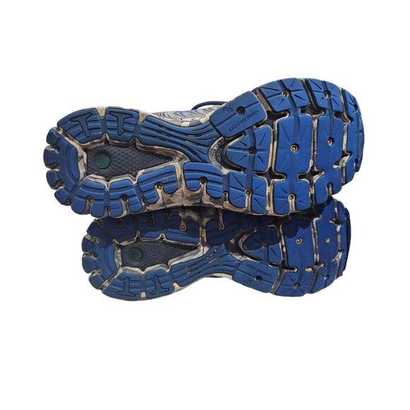 Brooks Glycerin Mens Running Shoes Size 11. 5 Blue & Silver Mesh - Picture 9 of 9